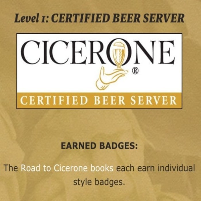 Cicerone level 1 test answers