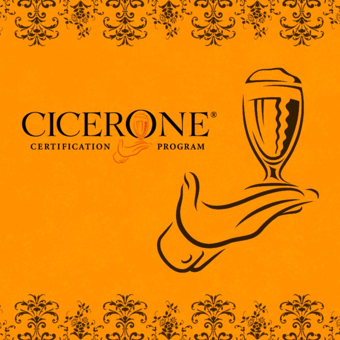 Cicerone certification beer level certified server advanced program