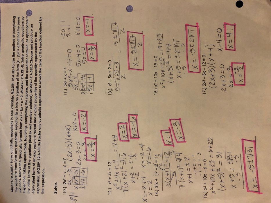 Edmentum algebra 2 unit 1 post test answers