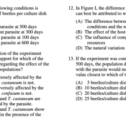 Ap bio unit 7 progress check mcq part a