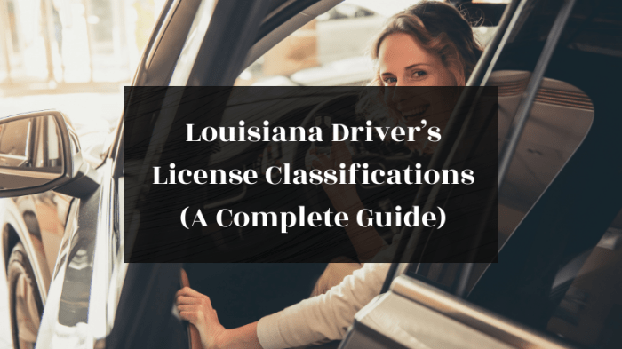 Louisiana chauffeur license study guide