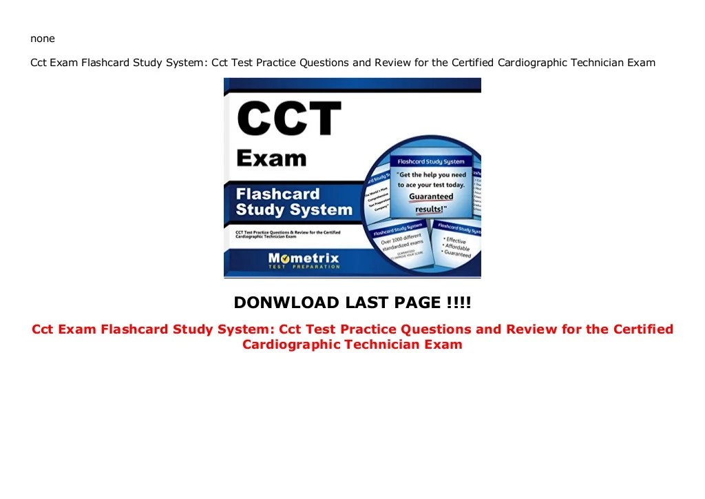 Cct exam questions and answers pdf