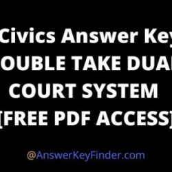 Icivics double take dual court system